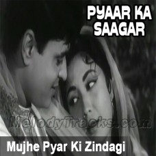Mujhe Pyar Ki Zindagi - Mp3 + VIDEO Karaoke - Rafi - Asha - Pyar Ka Sagar